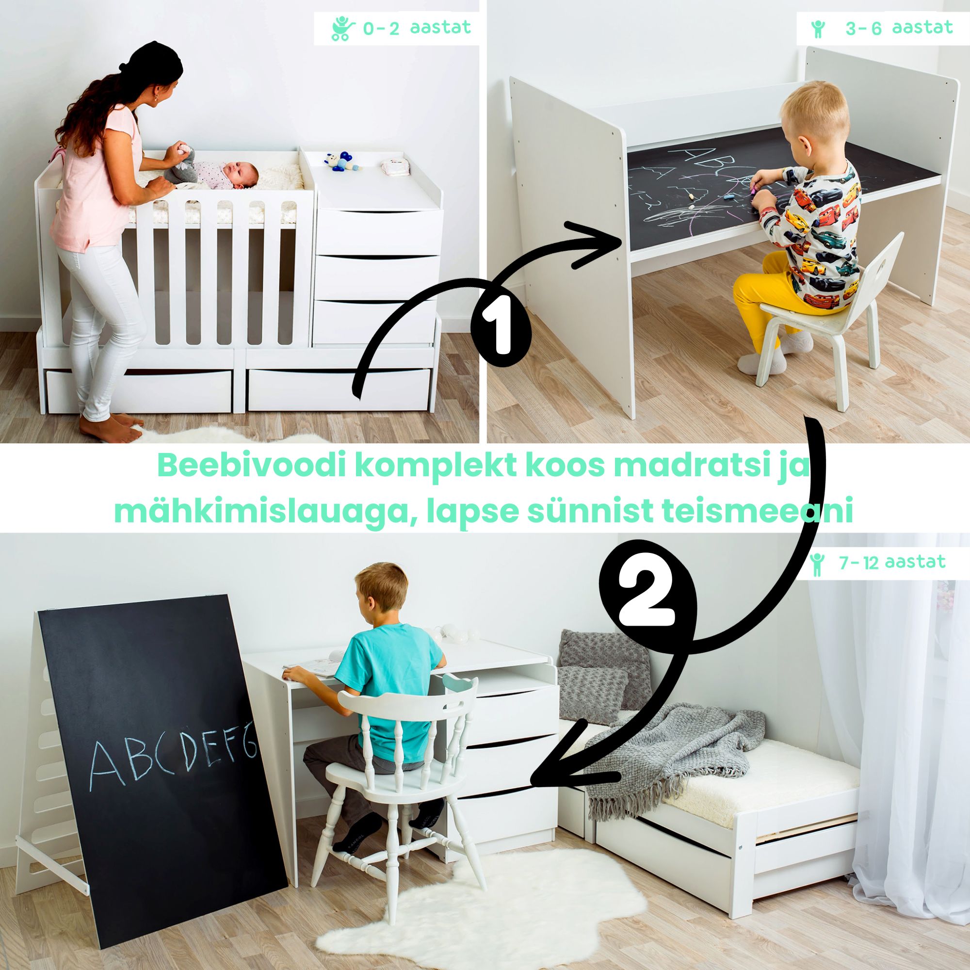 Sliiply beebivoodi eri vanustele